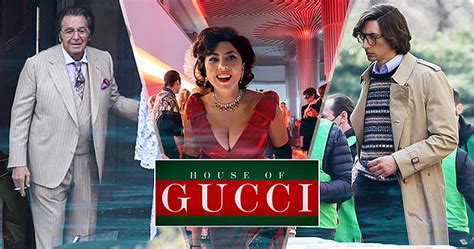 house of gucci blue shirt dress|house of gucci costume designer.